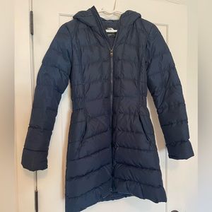 The North Face Winter Coat with attached hood.